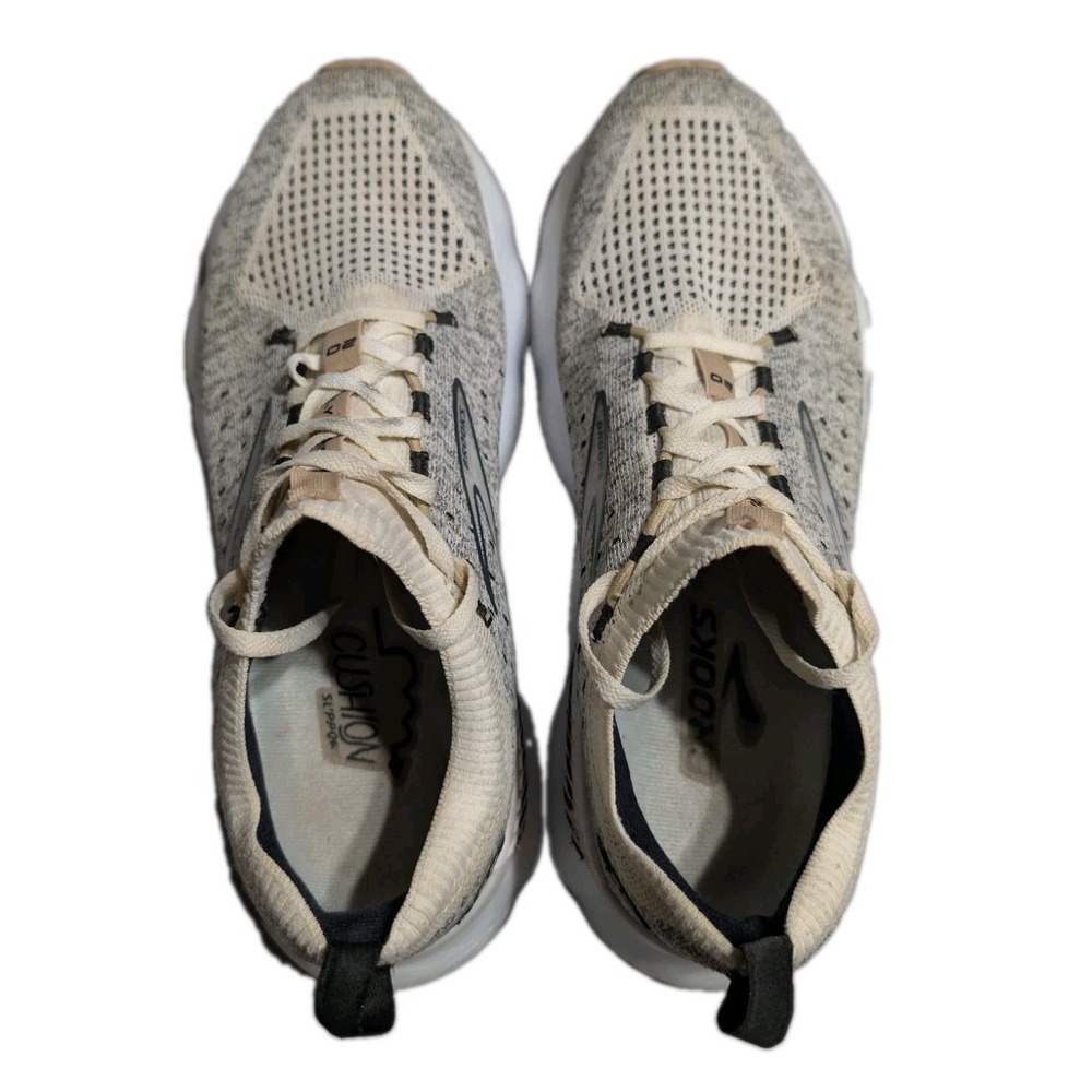 Brooks Glycerin StealthFit 20 Running Shoes Womens 9.5 B Cream 120372-1B-163 - Picture 8 of 9
